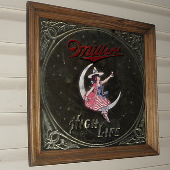 old mirror bar signs - Signs