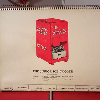 1940 Coca-Cola "Cooler-Graph" Salesman Brochure - Coca-Cola