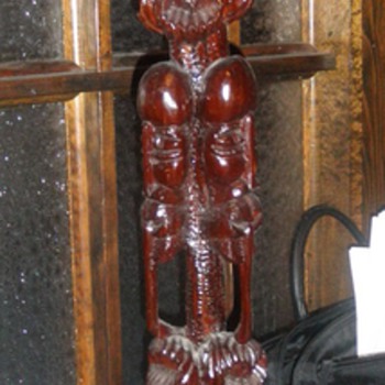 Dad's wooden carvings