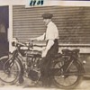 Photograph of an Indian Motorcycle c. 1908