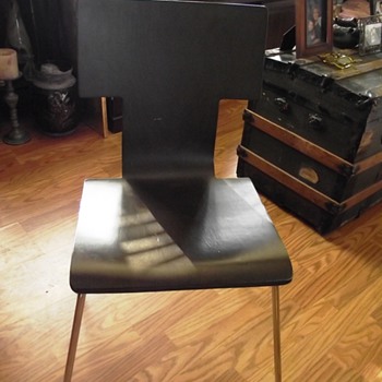 MCM Wen's Phoenix Wooden and Chrome Reproduction Chair - Furniture