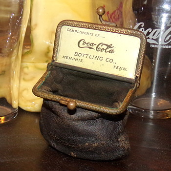 1904 Coca-Cola Complimentary Coin Purse - Coca-Cola