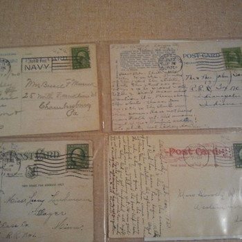 Lot 2- Early 20th century post stamps & Post cards