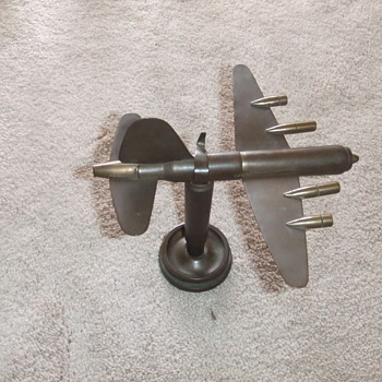 WW2 Trench Art B-17 Flying Fortress - Military and Wartime