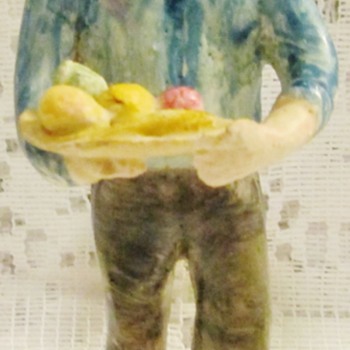 From whence this fine figurine of a man? - Figurines