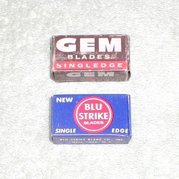 Single Edge Razor Blades - Advertising