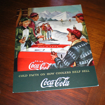 1950s Cold Facts Coca-Cola Coolers Brochure