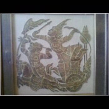 Tibet Block art 