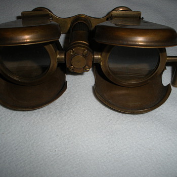 Old time binoculars