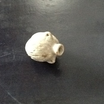 Ceramic handled snuff I think