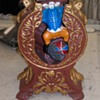 Antique cast iron coin game
