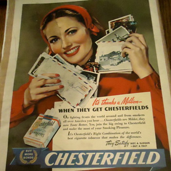 Vintage Advertisements, c. 1944, from FORTUNE MAGAZINE