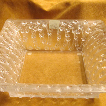 Lalique Roses Bowl - Art Glass