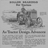 1919 Hyatt Roller Bearings Advertisement