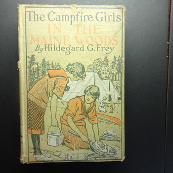 VINTAGE BOOK 1916- IN THE MAIN WOODS BY HILDEGARD G. FREY - Books