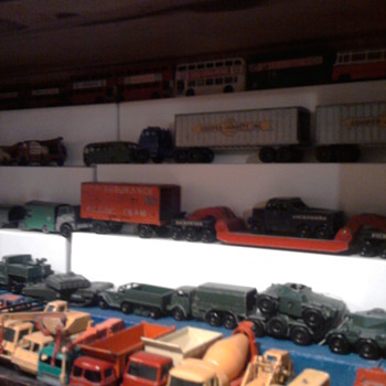 Old matchbox and hot wheels cars in an attempt to organize them...