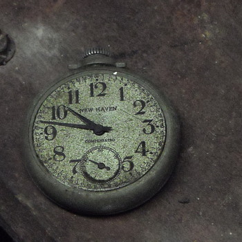 1937 New Haven Compensated pocket watch - Pocket Watches