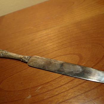 ANTIQUE TIFFANY&CO. SILVERPLATED LETTER OPENER C.1900-1915
