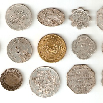 ATT AR8Jason, Some Tokens for Kansas City - US Coins