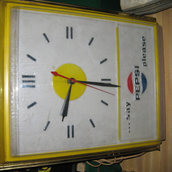 Pepsi Clock