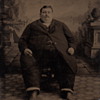 Fat Man Tintype