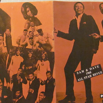 SAM & DAVE CONCERT TOUR PROGRAM 1968 - Music