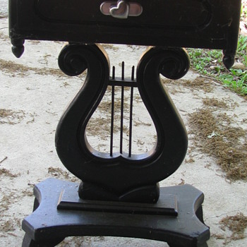 Lyre end tables - Furniture