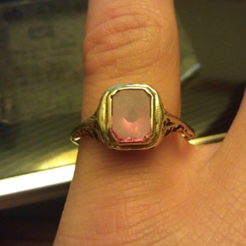 My grandmother's ruby ring