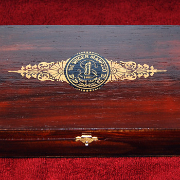 sewing etui from a cigar box