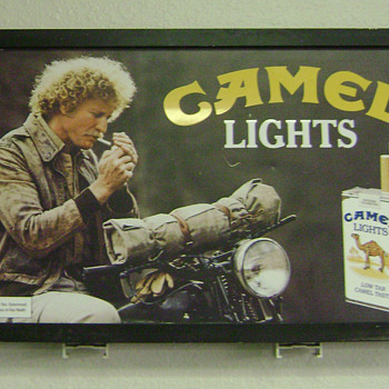Camel Lights Two-Sided Sign