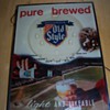 old style  baseball  game electric sign