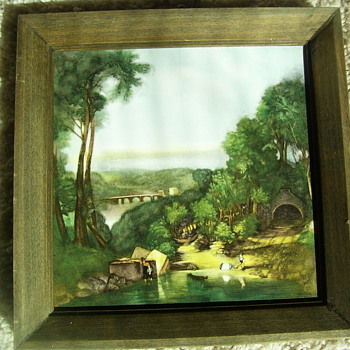 An old Tile - Art Pottery