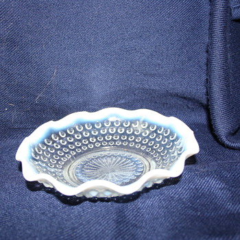 Another Fenton Opalescent Hobnail what else? - Glassware