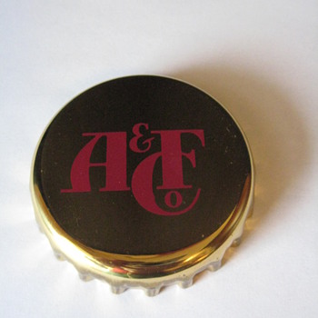 GEORG JENSEN DENMARK BOTTLE OPENER FOR ABERCROMBIE & FITCH CO. 1981 - Breweriana