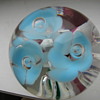 My first glass paperweight