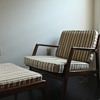 Ib Kofod Larsen chair & ottoman