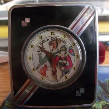 New Old Buck Rogers Watch and Stand - Pocket Watches