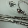 Sssss.. Silver sssss Snakes, bracelet, ring, earrings