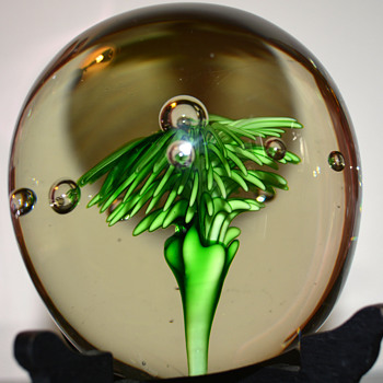 Art Glass Paperweight - Art Glass