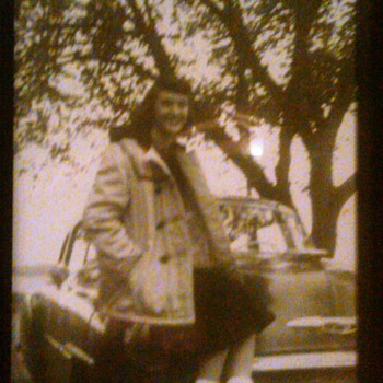 My mother many years ago.  - Photographs