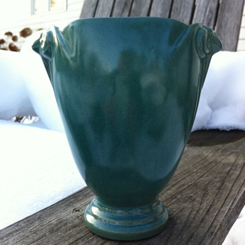 Frankoma Rams Head Vase, #38 - Art Pottery