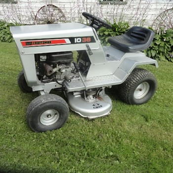 1974 Sears Craftsman LT 10 - 36 Riding Mower - Tractors