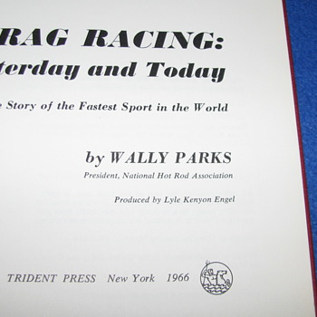 Vintage Drag Racing Book