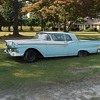 two 1957 FORD HARDTOP CONVERTIBLE