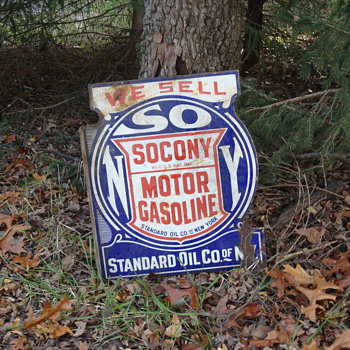 just dug these signs. help with age.