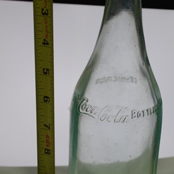Coca Cola 23 1/2" oz tall bottle Chicago with stopper!! - Coca-Cola