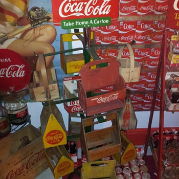 RARE 1940's Coca-Cola Red Carrier