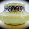 Harrach Enameled Uranium Glass - A Set at Last!
