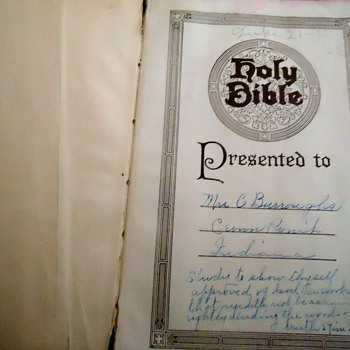 Grandma's Bible - Books
