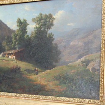European-Mountain Painting 1800 